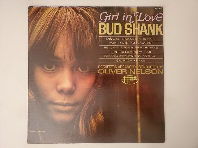Bud Shank Girl in Love vinyl record