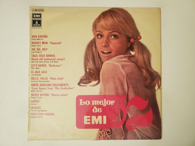 Various Artists Lo mejor de EMI vinyl record