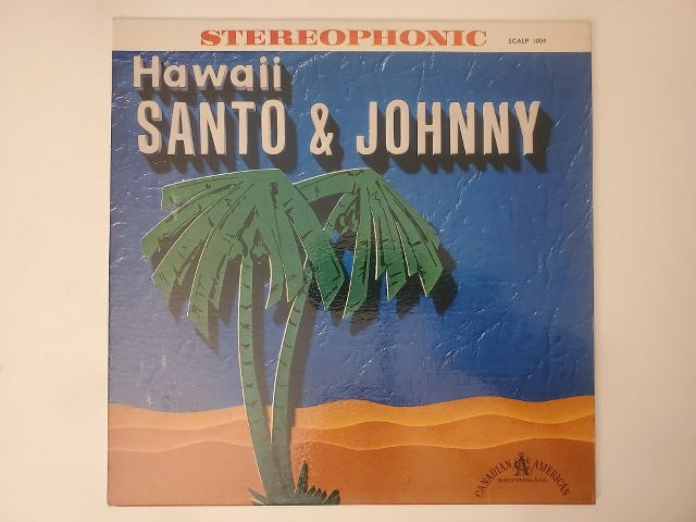 Santo & Johnny Hawaii vinyl record
