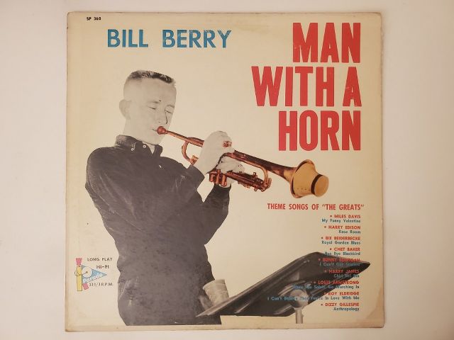 Bill Berry Man with a Horn vinyl record