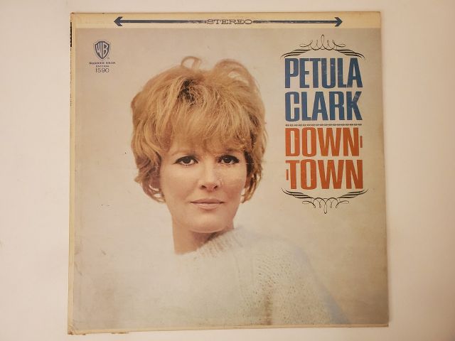 Petula Clark Downtown vinyl record