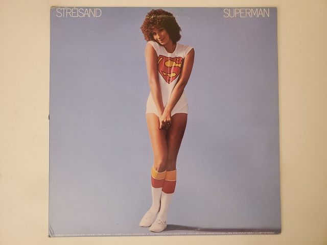 Barbra Streisand Superman vinyl record
