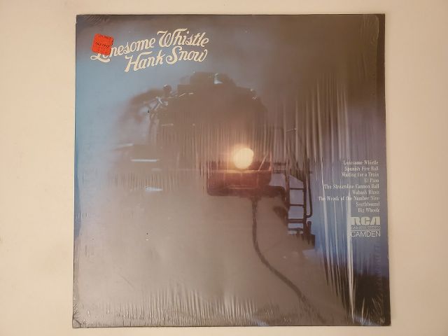 Hank Snow Lonesome Whistle vinyl record