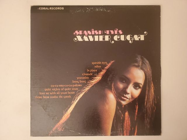 Xavier Cugat Spanish Eyes vinyl record