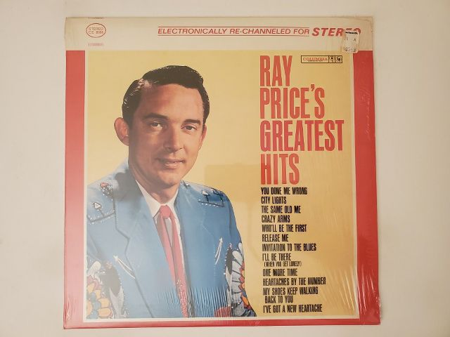 Ray Price Ray Price's Greatest Hits vinyl record