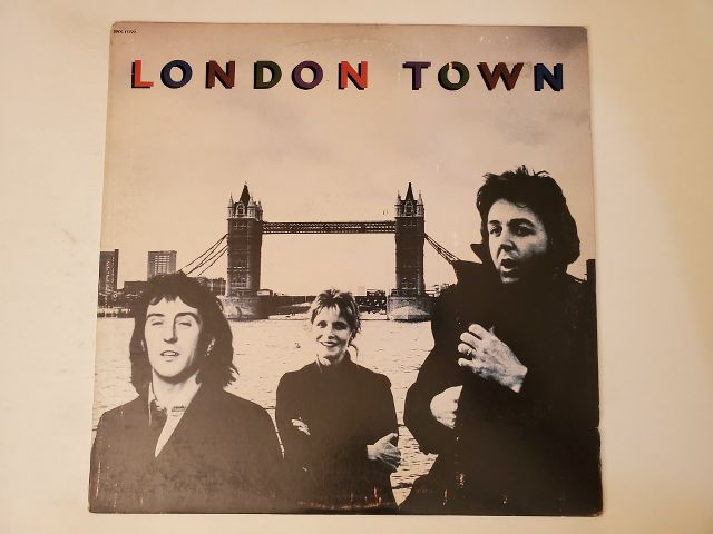 Wings London Town vinyl record