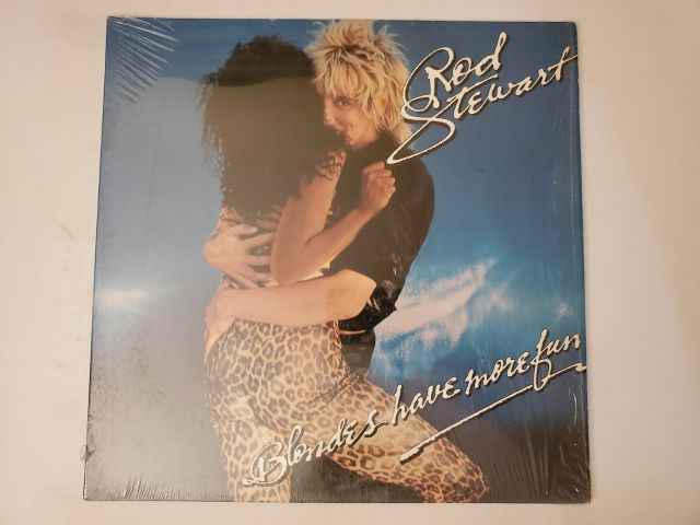Rod Stewart Blondes Have More Fun vinyl record