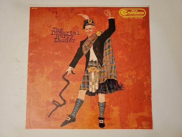 Harry Lauder The Immortal Harry Lauder vinyl record