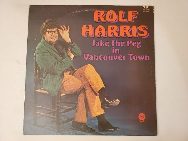 Rolf Harris Jake The Peg in Vancouver Town vinyl record