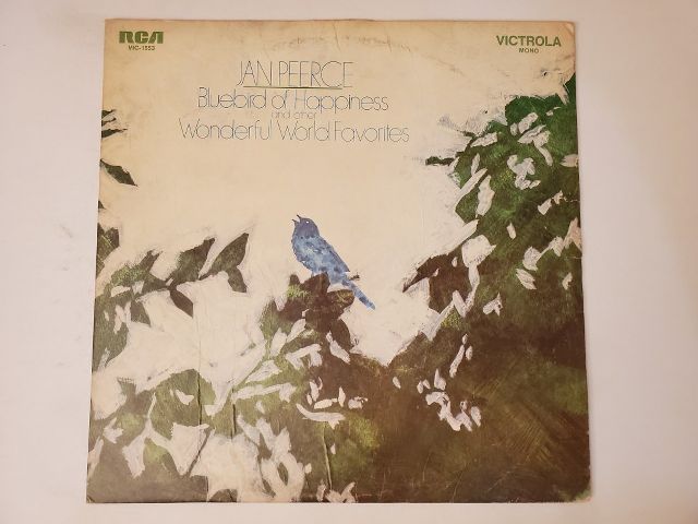 Jan Peerce Bluebird of Happiness and Other Wonderful World Favorites vinyl record