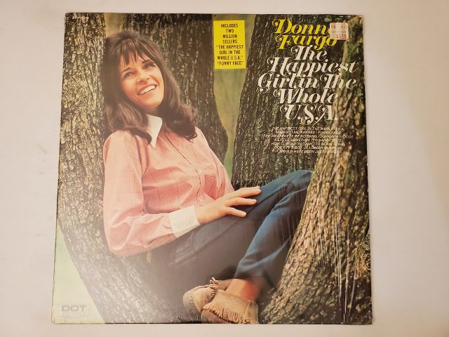 Donna Fargo The Happiest Girl in the Whole U.S.A. vinyl record