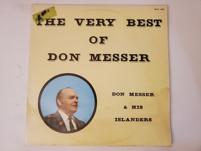 Don Messer & His Islanders The Very Best of Don Messer vinyl record