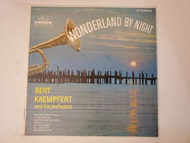 Bert Kaempfert and his orchestra Wonderland by Night vinyl record