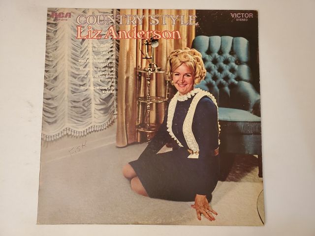 Liz Anderson Country Style vinyl record