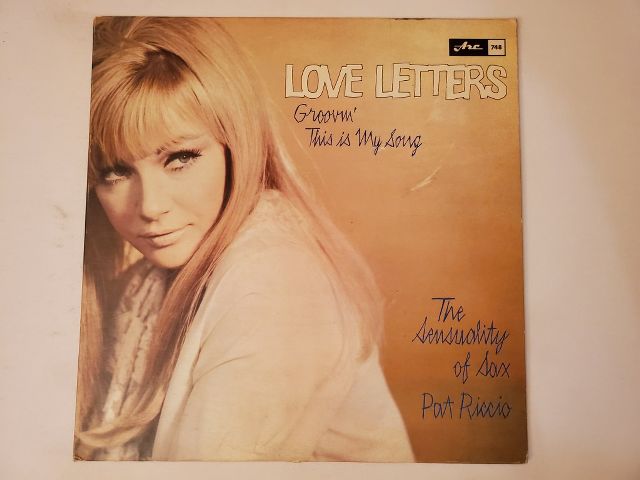 Pat Riccio Love Letters: The Sensuality of Sax vinyl record