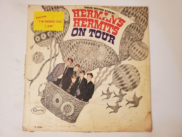 Herman's Hermits Herman's Hermits on Tour vinyl record