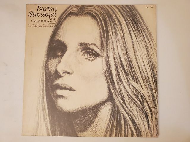 Barbra Streisand Live Concert at the Forum vinyl record