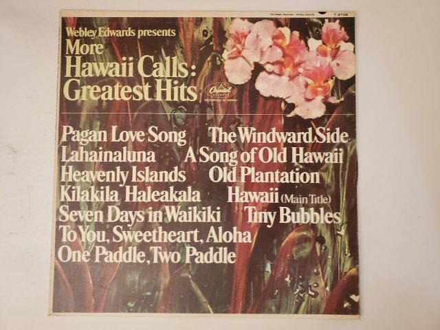 Webley Edwards More Hawaii Calls: Greatest Hits vinyl record