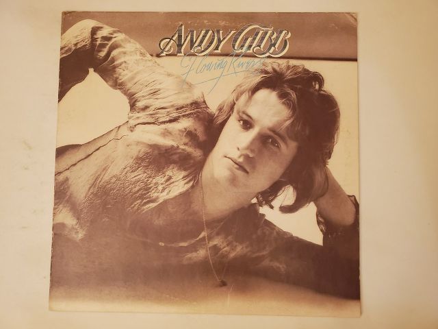 Andy Gibb Flowing Rivers vinyl record