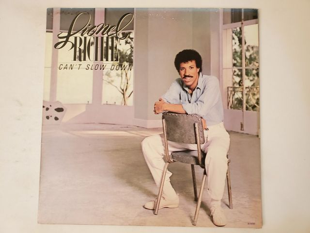 Lionel Richie Can't Slow Down vinyl record