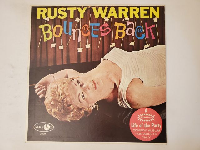 Rusty Warren Bounces Back vinyl record