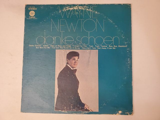 Wayne Newton Danke Schoen vinyl record