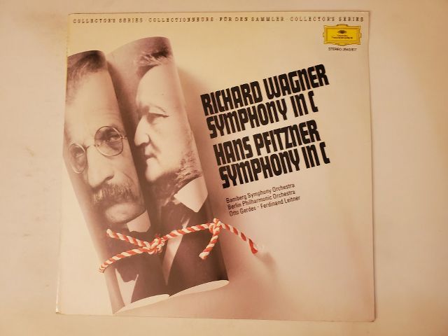Richard Wagner, Hans Pfitzner Symphony in C vinyl record