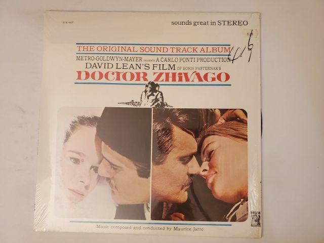 Maurice Jarre Doctor Zhivago vinyl record