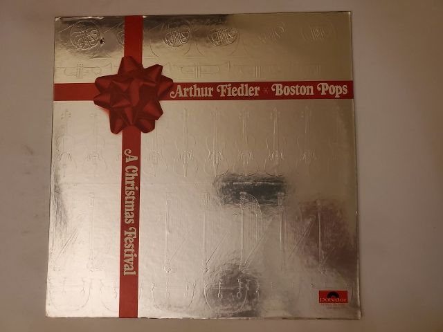 Arthur Fiedler & Boston Pops A Christmas Festival vinyl record