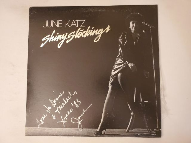 June Katz Shiny Stockings vinyl record