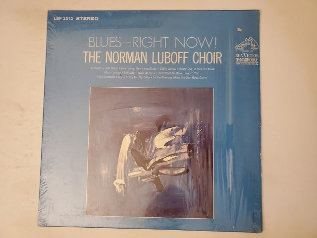 The Norman Luboff Choir Blues?Right Now! vinyl record