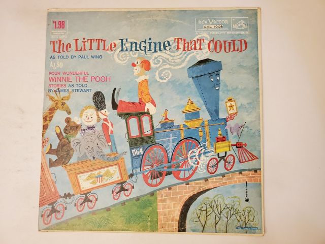 Paul Wing / James Stewart The Little Engine That Could / Winnie the Pooh vinyl record