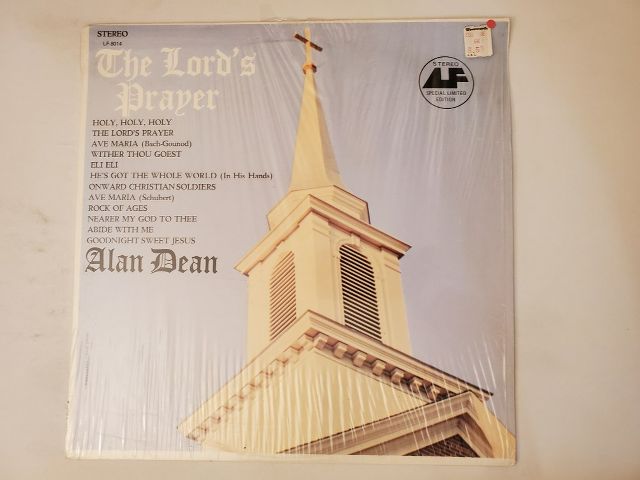 Alan Dean The Lord?s Prayer vinyl record
