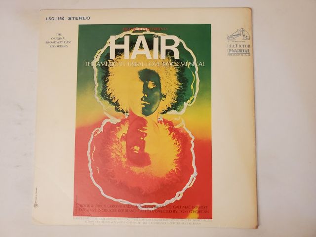 Original Broadway Cast Hair vinyl record