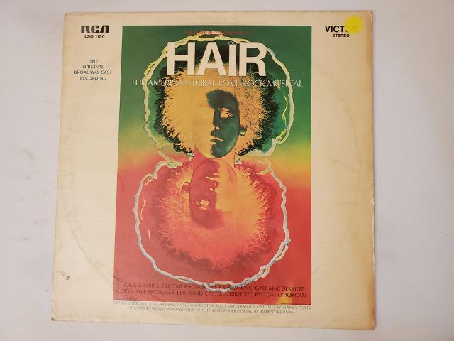Various Hair (Original Broadway Cast Recording) vinyl record