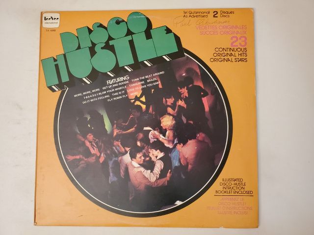 Various Artists Disco Hustle vinyl record