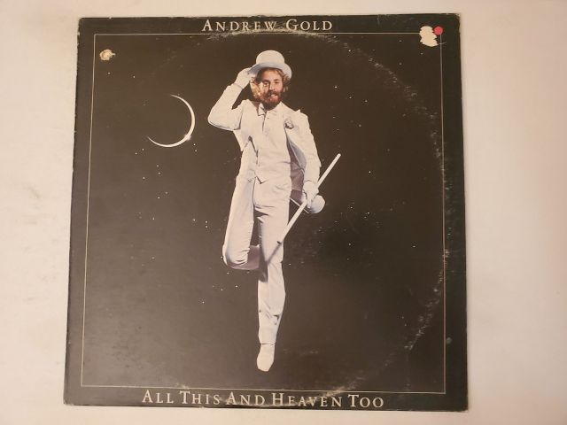 Andrew Gold All This and Heaven Too vinyl record