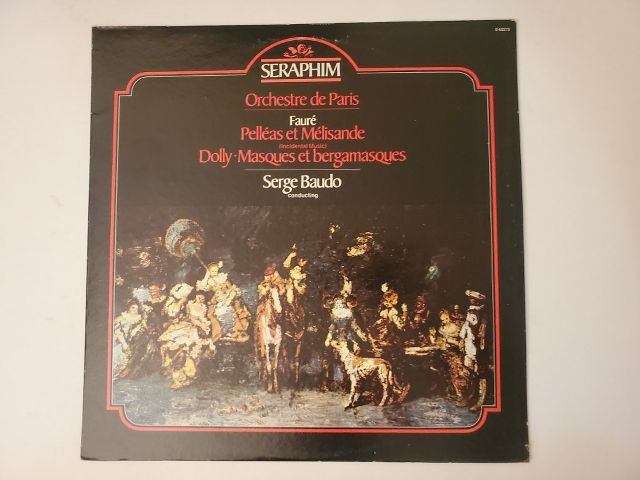 Orchestre de Paris Pell?as et M?lisande / Dolly / Masques et bergamasques vinyl record