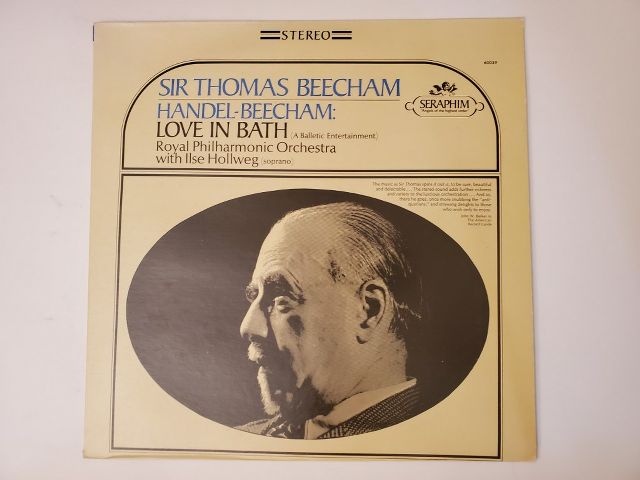 Sir Thomas Beecham Love in Bath vinyl record