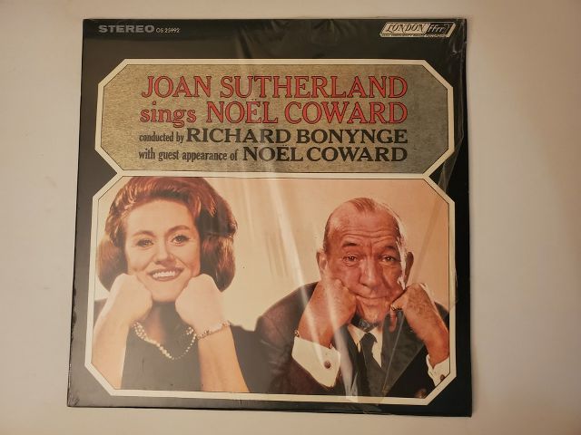 Joan Sutherland Joan Sutherland sings Noel Coward vinyl record