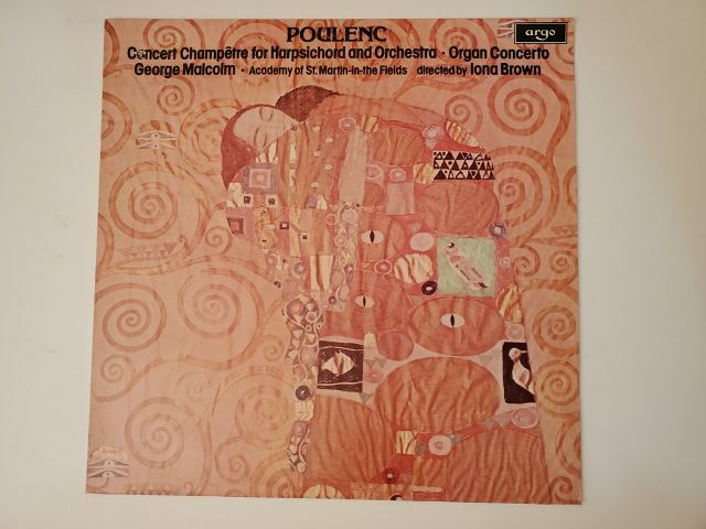George Malcolm, Academy of St. Martin-in-the-Fields, Iona Brown Poulenc: Concerto Champ?tre for Harpsichord and Orchestra / Organ Concerto vinyl record