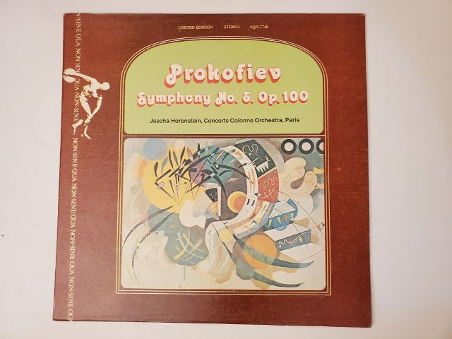 Sergei Prokofiev Symphony No. 5, Op. 100 vinyl record