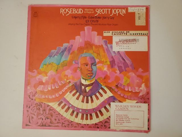 Scott Joplin Rosebud: Marches & Rags vinyl record