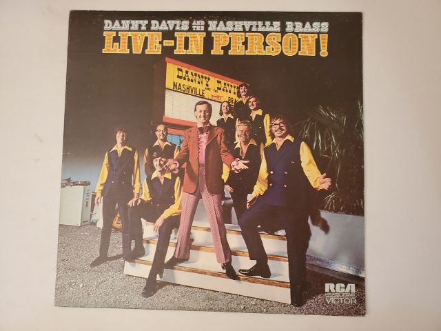 Danny Davis and the Nashville Brass Live - In Person! vinyl record