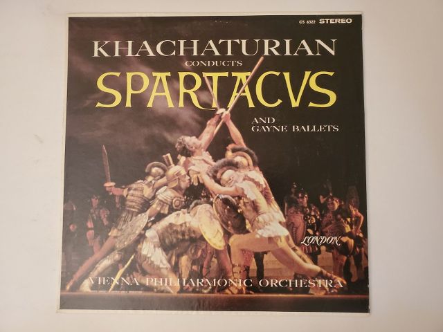 Khachaturian Spartacus and Gayne Ballets vinyl record