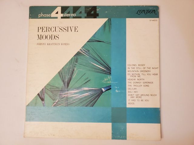 Johnny Keating's Kombo Percussive Moods vinyl record