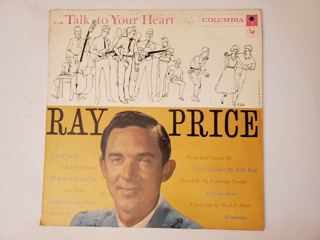 Ray Price Talk to Your Heart vinyl record