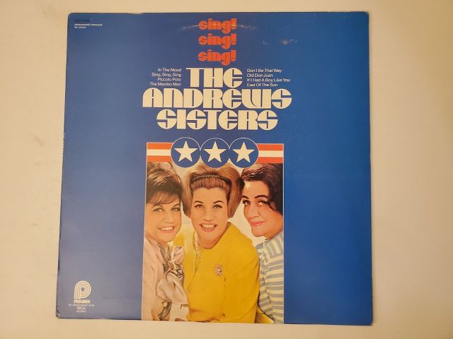 The Andrews Sisters Sing! Sing! Sing! vinyl record