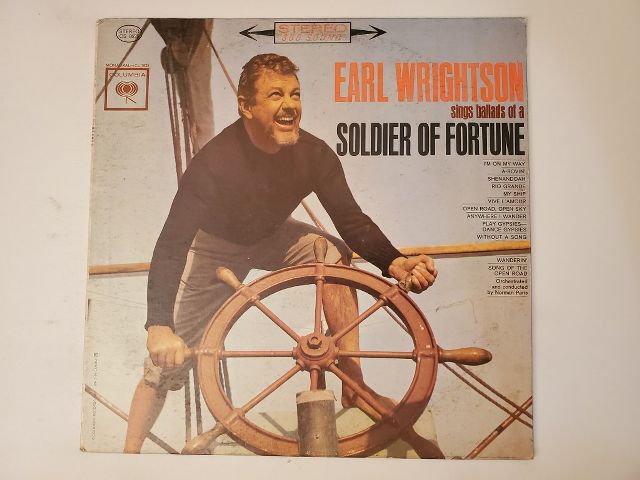 Earl Wrightson Sings Ballads of a Soldier of Fortune vinyl record