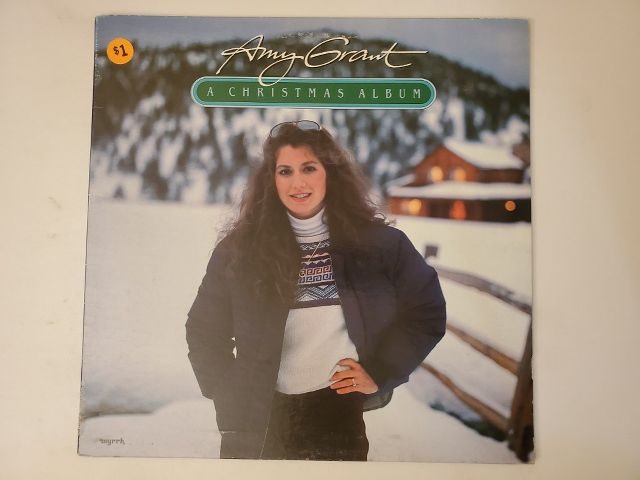 Amy Grant A Christmas Album vinyl record